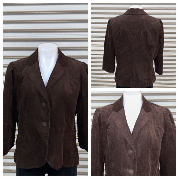 Halogen brown velvet jacket size XL - Picture 1 of 8